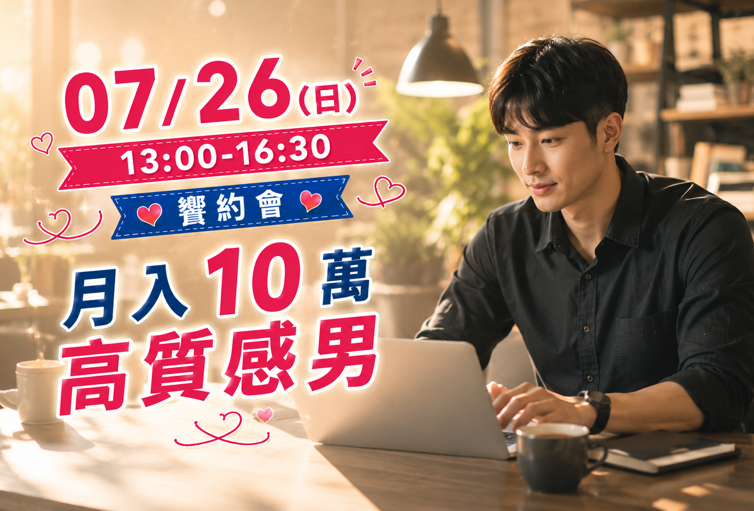 月入10萬高質感男