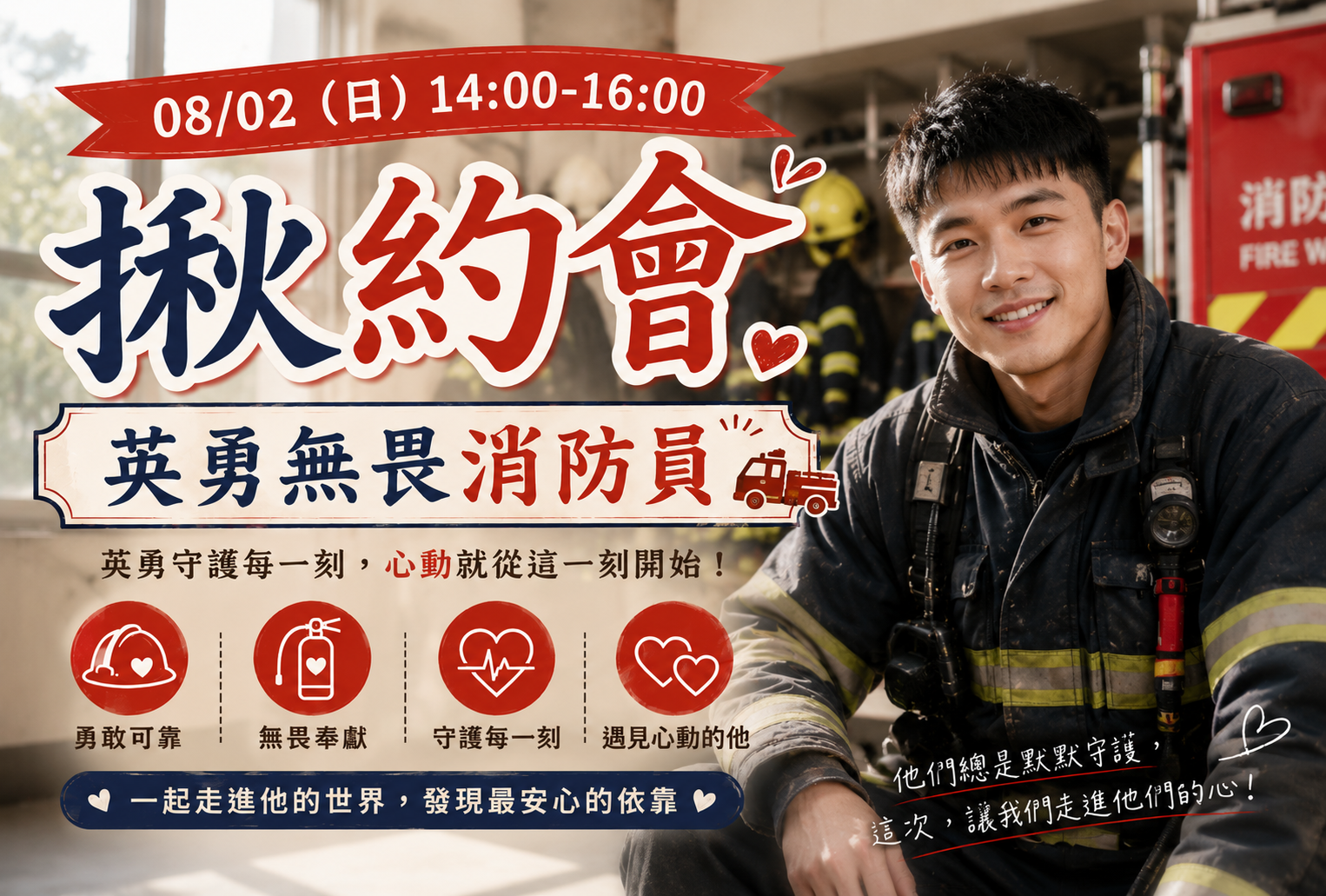 英勇無畏消防員