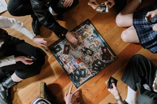 桌遊玩家集合